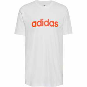 ADIDAS PERFORMANCE Funkčné tričko  biela / oranžová