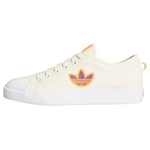 ADIDAS ORIGINALS Nízke tenisky 'Nizza Trefoil'  svetložltá / fialová / oranžová