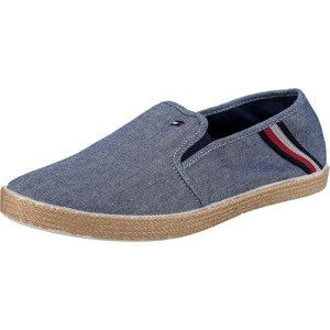 TOMMY HILFIGER Espadrilky  námornícka modrá / biela / červená / modrosivá