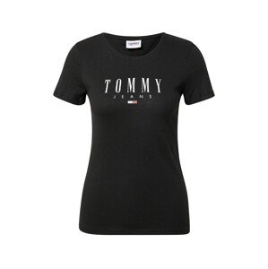 Tommy Jeans Shirt  čierna / biela