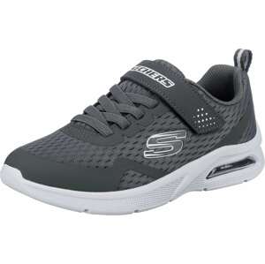 SKECHERS Tenisky 'Microspec Max'  tmavosivá / biela