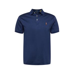 Polo Ralph Lauren Tričko  námornícka modrá / hnedá