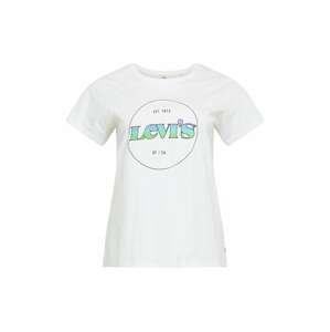 Levi's® Plus Tričko  biela / svetlozelená / svetlomodrá / svetlofialová