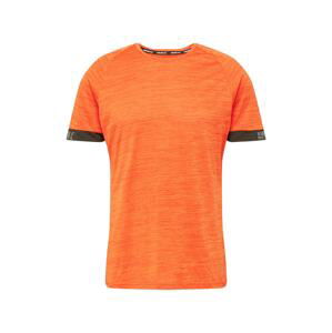 Rukka Funkčné tričko 'MELLI'  oranžovo červená / čierna