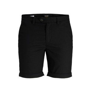 JACK & JONES Chino nohavice 'Connor'  čierna