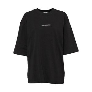 Public Desire Oversize tričko  čierna / sivá / biela