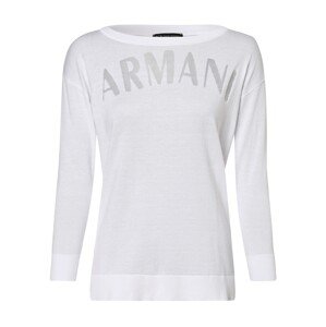 ARMANI EXCHANGE Sveter  biela / sivá