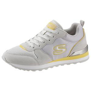 SKECHERS Nízke tenisky 'OG 85'  žltá / svetlosivá / strieborná