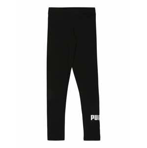 PUMA Leggings  čierna / biela