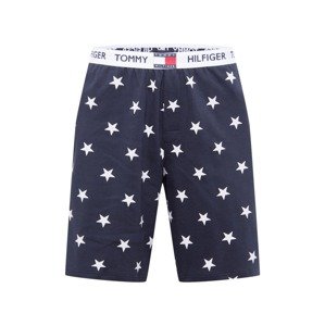 Tommy Hilfiger Underwear Nohavice  tmavomodrá / biela