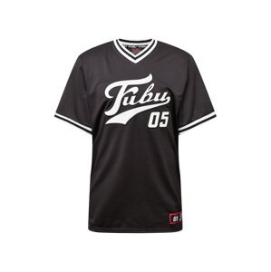 FUBU Tričko 'Varsity'  čierna / biela