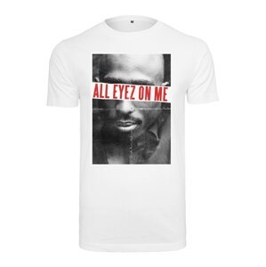 Mister Tee Tričko '2Pac All Eyez On Me'  čierna / červená / biela