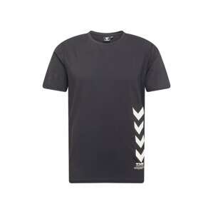 Hummel Funkčné tričko 'VIRGIL'  čierna / biela