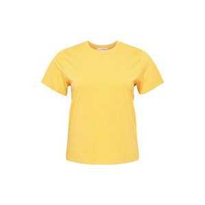 Selected Femme Curve Tričko 'PERFECT'  zlatá žltá