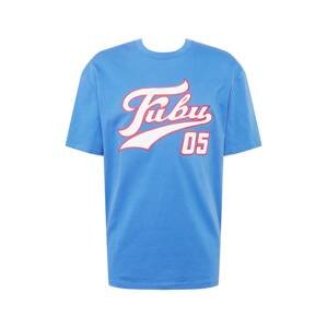 FUBU Sport-Shirt 'Varsity'  nebesky modrá / malinová / biela
