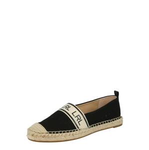 Lauren Ralph Lauren Espadrilky 'CAYLEE'  čierna / béžová