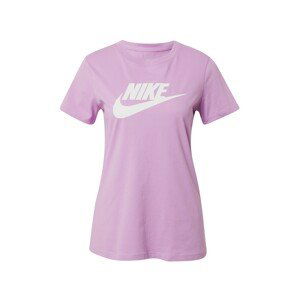 Nike Sportswear Tričko 'FUTURA'  svetlofialová / biela