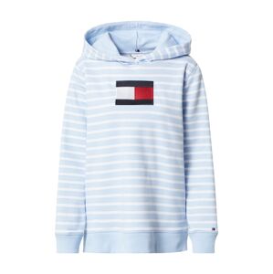 TOMMY HILFIGER Mikina  svetlomodrá / biela / tmavomodrá / červená