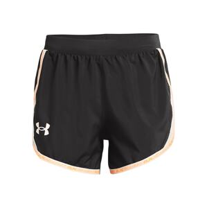 UNDER ARMOUR Športové nohavice 'Fly By 2.0'  antracitová / biela / žltá