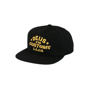 DEUS EX MACHINA Čiapka 'Patrol Trucker'  čierna / žltá