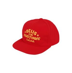 DEUS EX MACHINA Čiapka 'Patrol Trucker'  červená / žltá