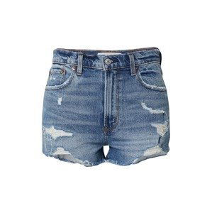 Abercrombie & Fitch Shorts  modrá denim