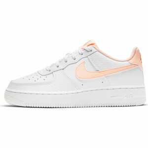 Nike Sportswear Tenisky 'AIR FORCE 1'  biela / svetlooranžová