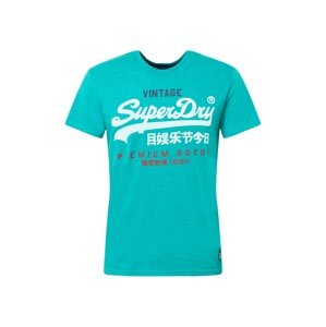 Superdry Tričko  tyrkysová