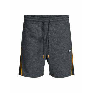 Jack & Jones Junior Nohavice 'Kobe'  tmavomodrá / oranžová