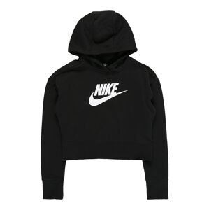 Nike Sportswear Mikina  čierna / biela