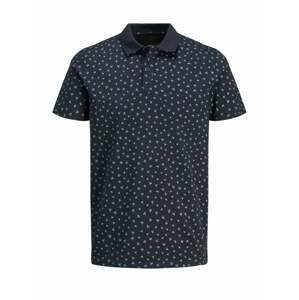 JACK & JONES All-over-Print Poloshirt  tmavomodrá