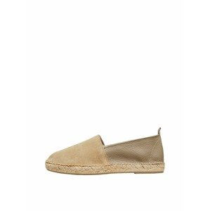 SELECTED HOMME Espadrilky  béžová / tmavobéžová