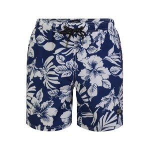 Superdry Plavecké šortky  indigo / biela