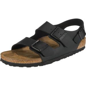 BIRKENSTOCK Sandále 'Milano'  čierna