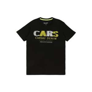 Cars Jeans Shirt 'Wander'  čierna / žltá / biela