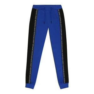 Calvin Klein Jeans Nohavice  modrá / čierna / biela