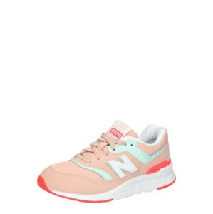 new balance Tenisky  staroružová / opálová / oranžovo červená / biela