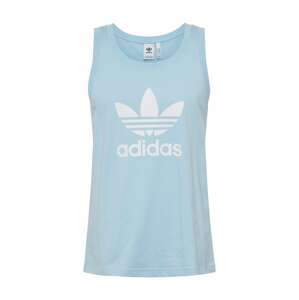 ADIDAS ORIGINALS Tričko 'TREFOIL TANK'  biela / svetlomodrá