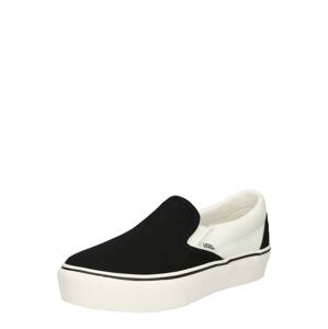 VANS Slip-on obuv  čierna / biela