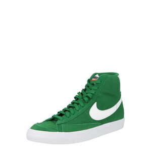 Nike Sportswear Členkové tenisky  tmavozelená / biela