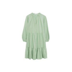 MANGO Košeľové šaty 'Jane'  pastelovo zelená