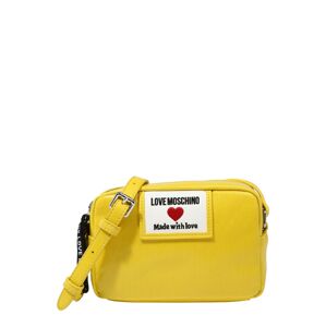 Love Moschino Taška cez rameno  žltá / biela / červená / čierna