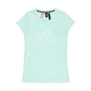 ADIDAS PERFORMANCE Funkčné tričko  mätová / biela