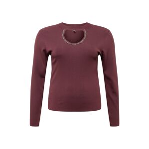 River Island Plus Pullover  čerešňová