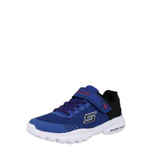 SKECHERS Tenisky 'RAZOR FLEX-MEZDER'  čierna / červená / kráľovská modrá / biela