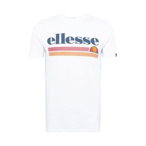 ELLESSE Tričko 'Triscia'  tmavomodrá / oranžová / tmavočervená / biela