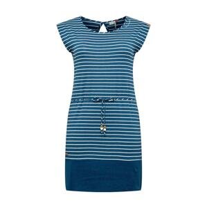 Ragwear Plus Kleid 'SOHO'  námornícka modrá / biela