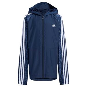 ADIDAS PERFORMANCE Športová bunda  biela / modrá