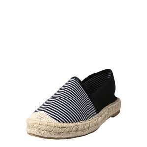 VERO MODA Espadrilky 'MIRA'  čierna / biela