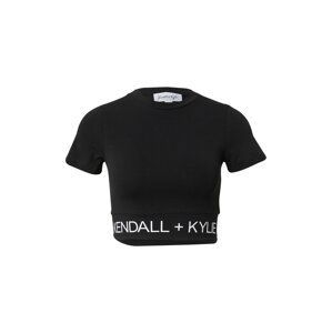 KENDALL + KYLIE Tričko  čierna / biela